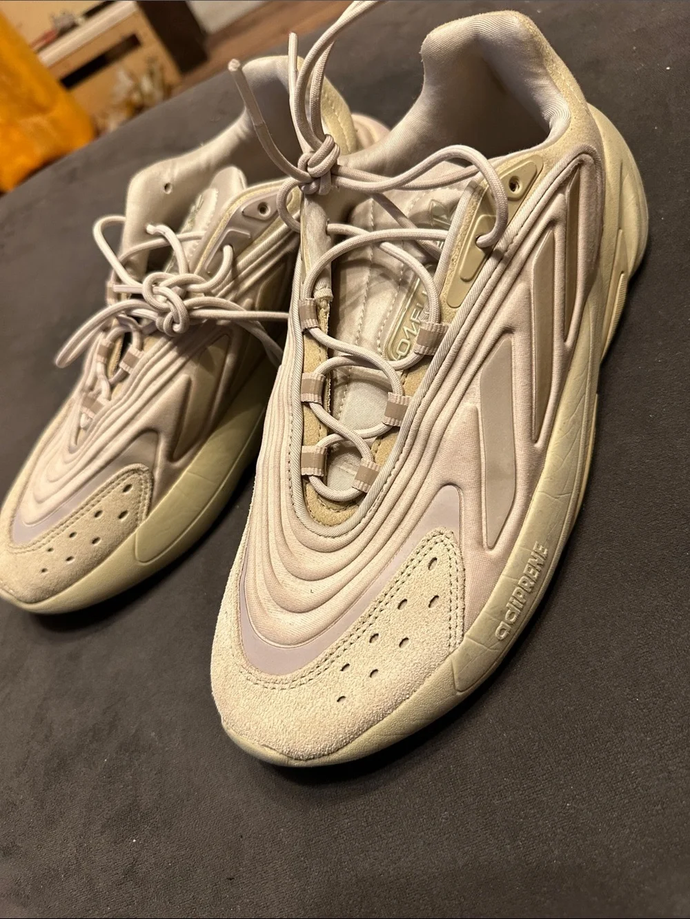 adidas Men’s Sneakers in Light Beige and Pale Cream